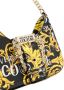 Versace Jeans Couture Schoudertas met print Zwart - Thumbnail 4