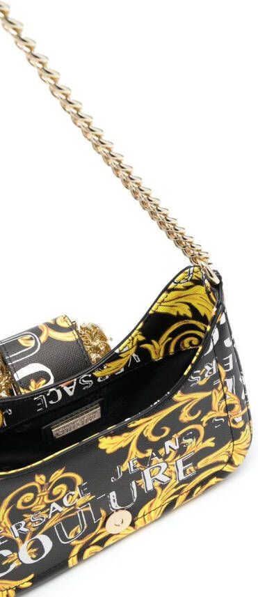 Versace Jeans Couture Schoudertas met print Zwart