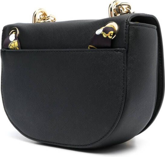 Versace Jeans Couture Schoudertas met barokprint Zwart