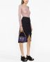 Versace Jeans Couture Schoudertas met gesp Paars - Thumbnail 2