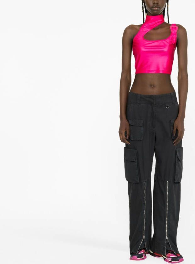 Versace Jeans Couture Cropped top Roze