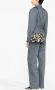 Versace Jeans Couture Crossbodytas met barokgesp Zwart - Thumbnail 2