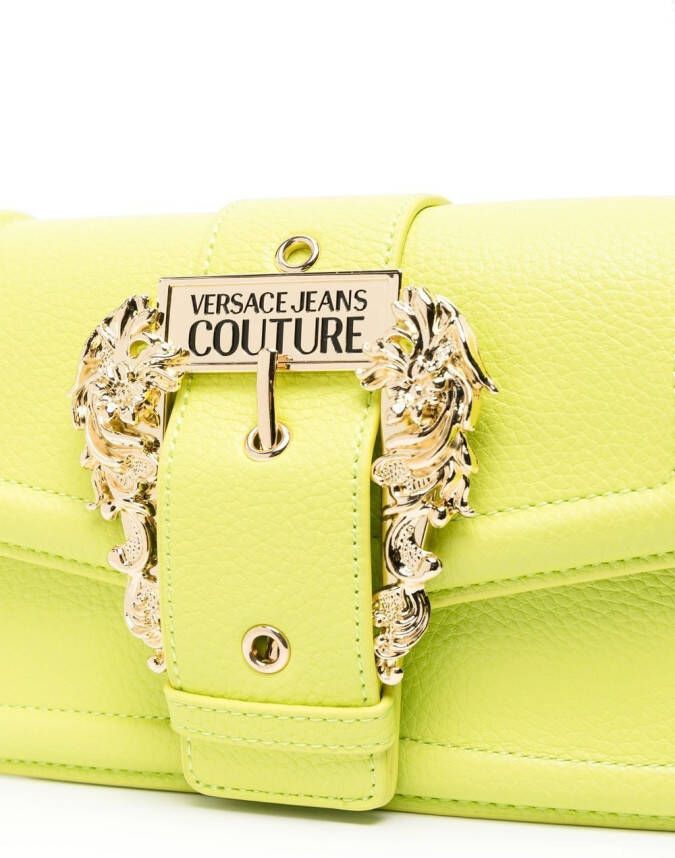 Versace Jeans Couture Schoudertas met gesp Groen