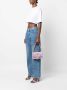 Versace Jeans Couture Schoudertas met gesp Paars - Thumbnail 2