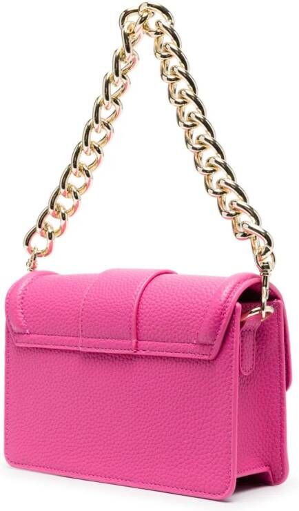 Versace Jeans Couture Schoudertas met barokgesp Roze