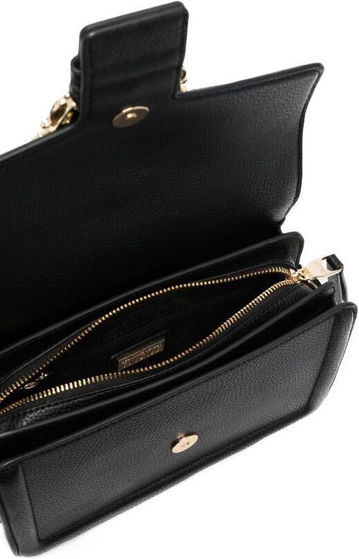 Versace Jeans Couture Schoudertas met barokgesp Zwart