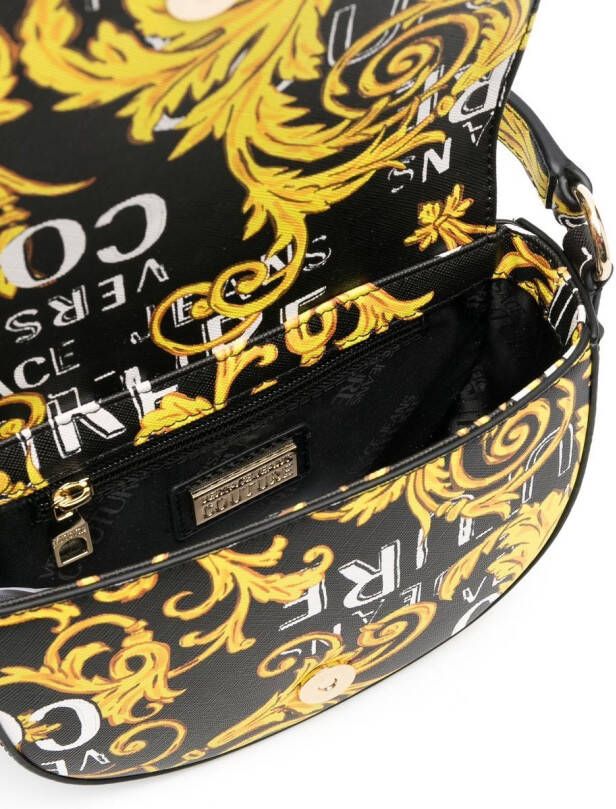 Versace Jeans Couture Shopper met gesp Zwart