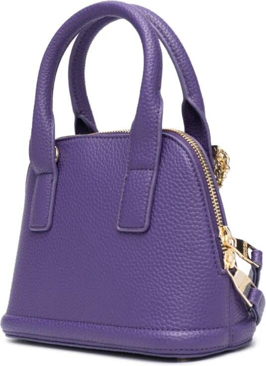 Versace Jeans Couture Shopper met gesp Paars