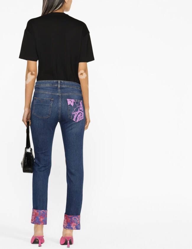Versace Jeans Couture Skinny jeans Blauw