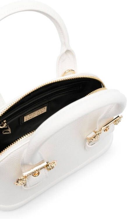 Versace Jeans Couture Handtas met barokprint Wit
