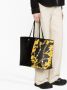 Versace Jeans Couture Shopper van imitatieleer Zwart - Thumbnail 3