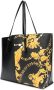 Versace Jeans Couture Shopper van imitatieleer Zwart - Thumbnail 4