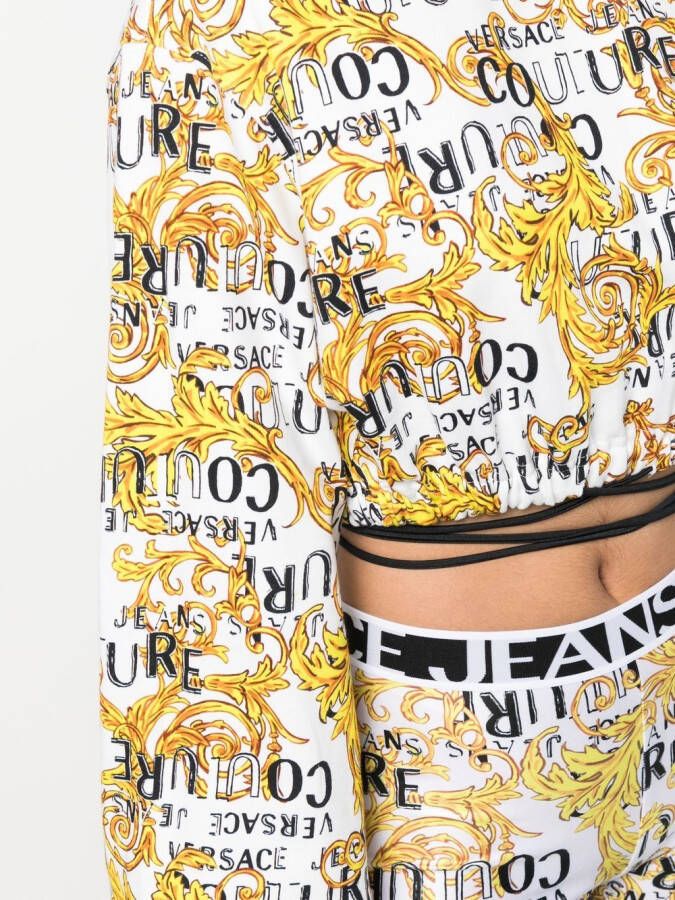 Versace Jeans Couture Cropped top Wit