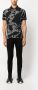 Versace Jeans Couture Poloshirt met barok patroon Zwart - Thumbnail 2