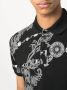 Versace Jeans Couture Poloshirt met barok patroon Zwart - Thumbnail 5