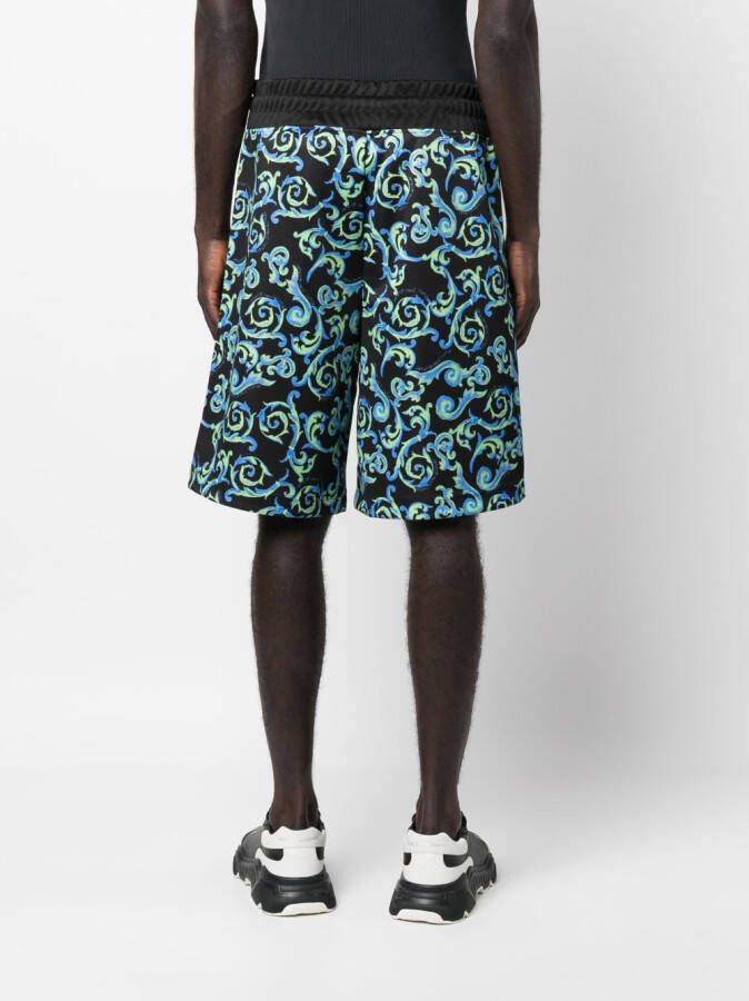 Versace Jeans Couture Knielange shorts Zwart