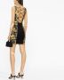 Versace Jeans Couture Mini-jurk met barokprint Zwart - Thumbnail 2