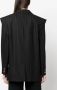 Versace Jeans Couture Blazer met krijtstreep Zwart - Thumbnail 3
