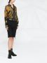 Versace Jeans Couture Blouse met barokprint Zwart - Thumbnail 3