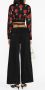 Versace Jeans Couture Blouse met bloemenprint Zwart - Thumbnail 4