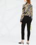 Versace Jeans Couture Blouse met graffiti-print Zwart - Thumbnail 4