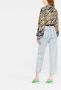 Versace Jeans Couture Blouse met logoprint Zwart - Thumbnail 4