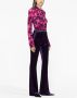 Versace Jeans Couture Blouse met sterrenprint Roze - Thumbnail 3