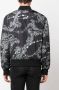 Versace Jeans Couture Bomberjack met barokprint Zwart - Thumbnail 4