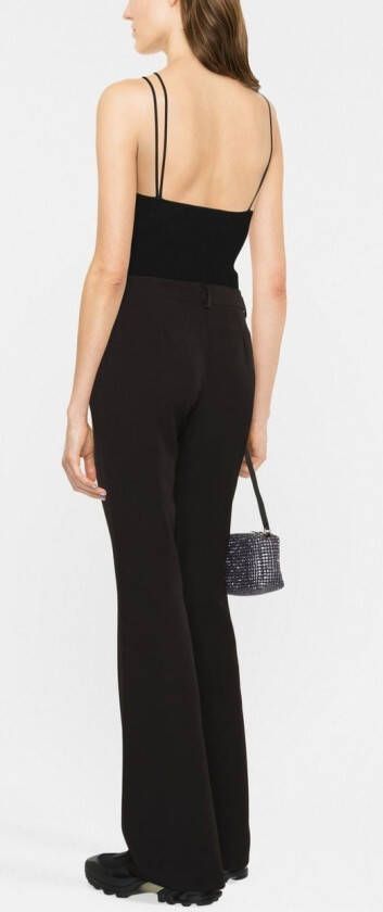 Versace Jeans Couture Bootcut broek Zwart