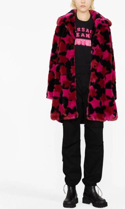 Versace Jeans Couture Button-up blouse Roze