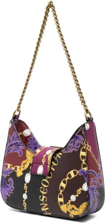 Versace Jeans Couture Schoudertas met print Rood