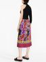 Versace Jeans Couture Rok met kettingprint Rood - Thumbnail 4
