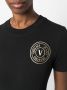 Versace Jeans Couture T-shirt met logoprint Zwart - Thumbnail 5