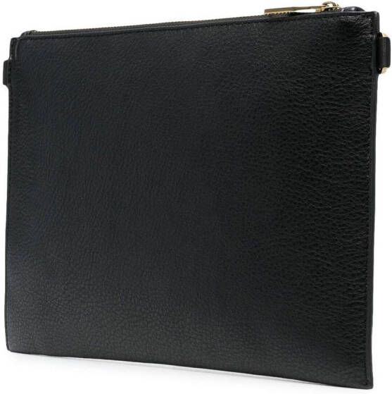 Versace Jeans Couture Clutch met logoplakkaat Zwart