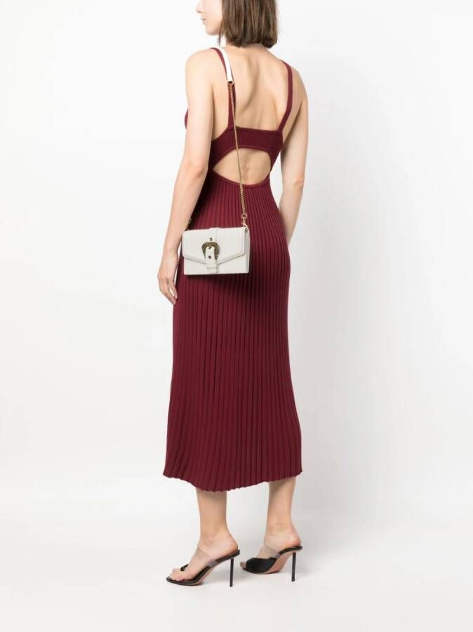 Versace Jeans Couture Couture1 clutch van imitatieleer Wit