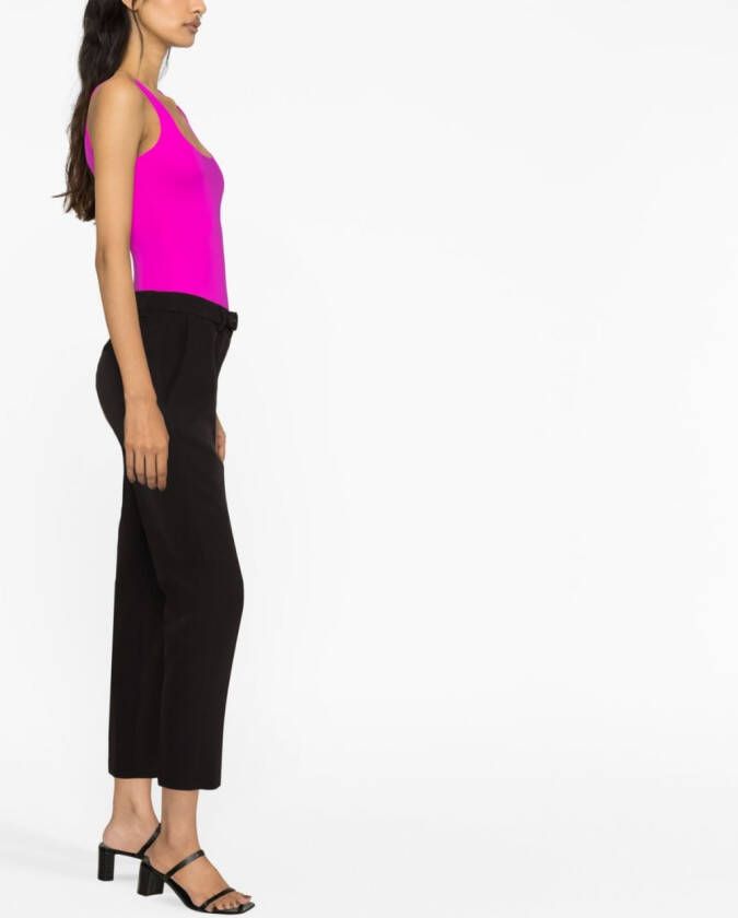 Versace Jeans Couture Cropped broek Zwart