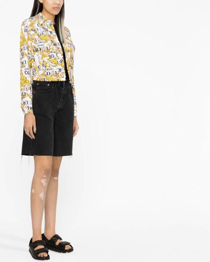 Versace Jeans Couture Cropped jack Wit