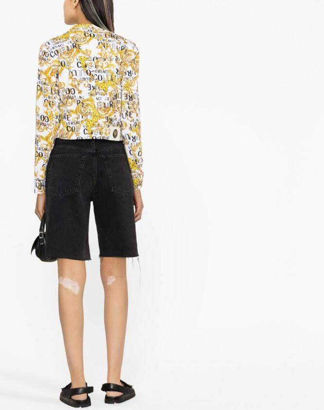 Versace Jeans Couture Cropped jack Wit