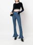 Versace Jeans Couture Cropped top Blauw - Thumbnail 2