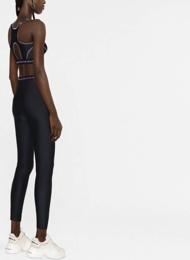 Versace Jeans Couture Cropped top Zwart
