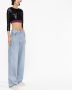 Versace Jeans Couture Cropped top Zwart - Thumbnail 3