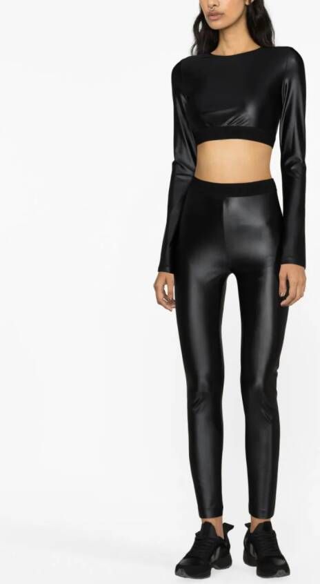 Versace Jeans Couture Cropped top Zwart