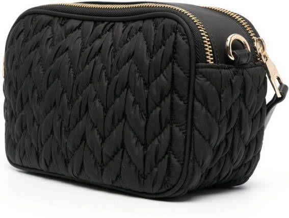 Versace Jeans Couture Crossbodytas met logoplakkaat Zwart