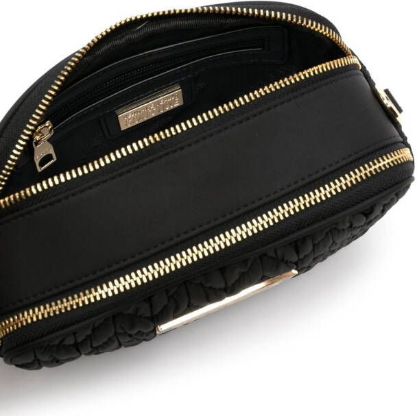 Versace Jeans Couture Crossbodytas met logoplakkaat Zwart