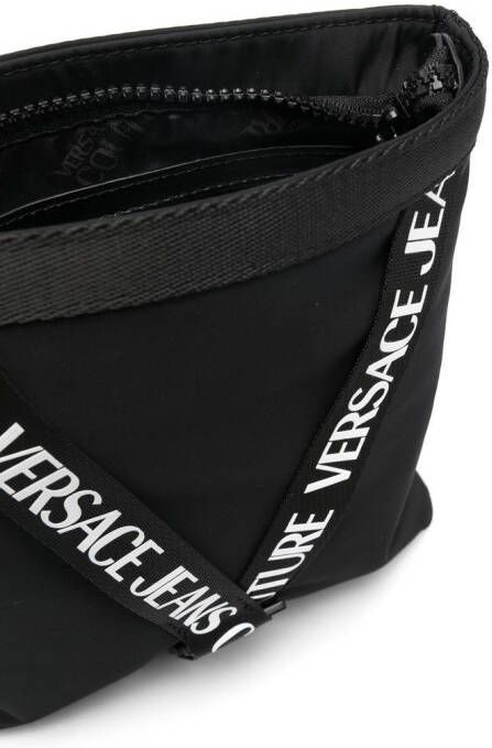 Versace Jeans Couture Crossbodytas met logoprint Zwart