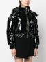 Versace Jeans Couture Donsjack met glanzende afwerking Zwart - Thumbnail 3