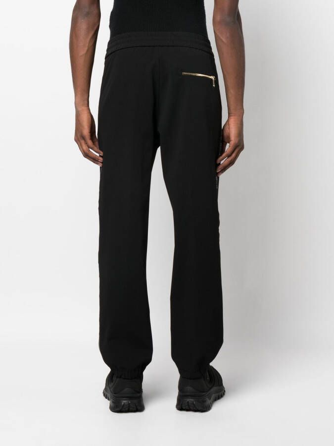 Versace Jeans Couture Trainingsbroek met trekkoord Zwart