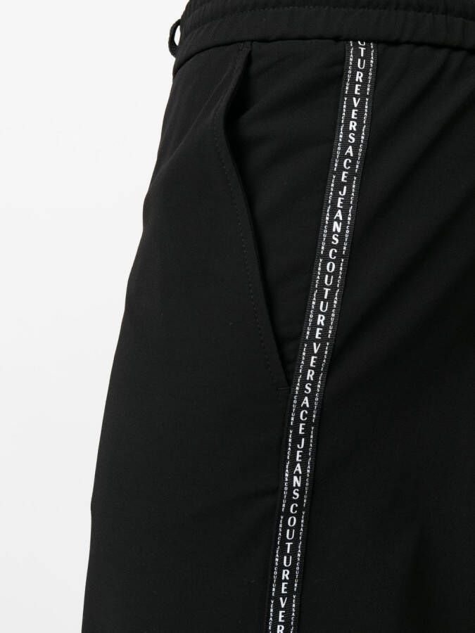 Versace Jeans Couture Trainingsbroek met trekkoord Zwart