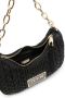 Versace Jeans Couture Matelassé schoudertas Zwart - Thumbnail 5