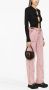 Versace Jeans Couture Leren shopper Bruin - Thumbnail 2